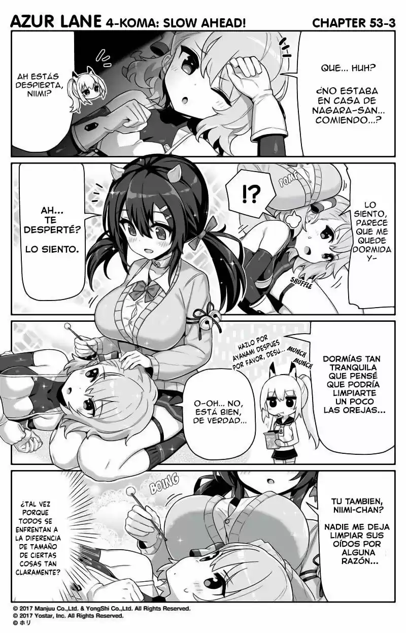 4koma "Slow Ahead" - Azur Lane - Capítulo 53 - Página 4 - LectorTMOo