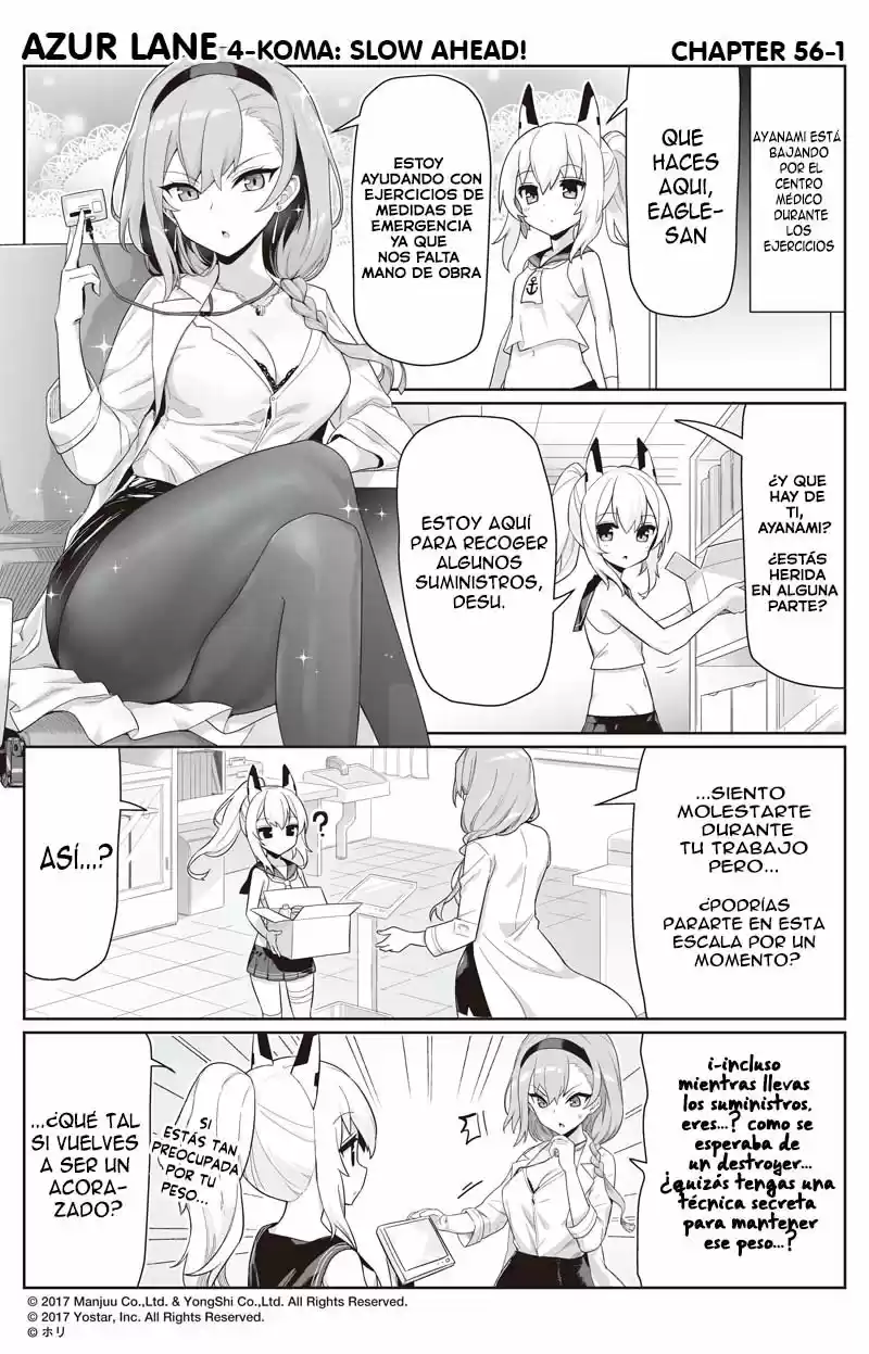 4koma "Slow Ahead" - Azur Lane - Capítulo 56 - Página 2 - LectorTMOo