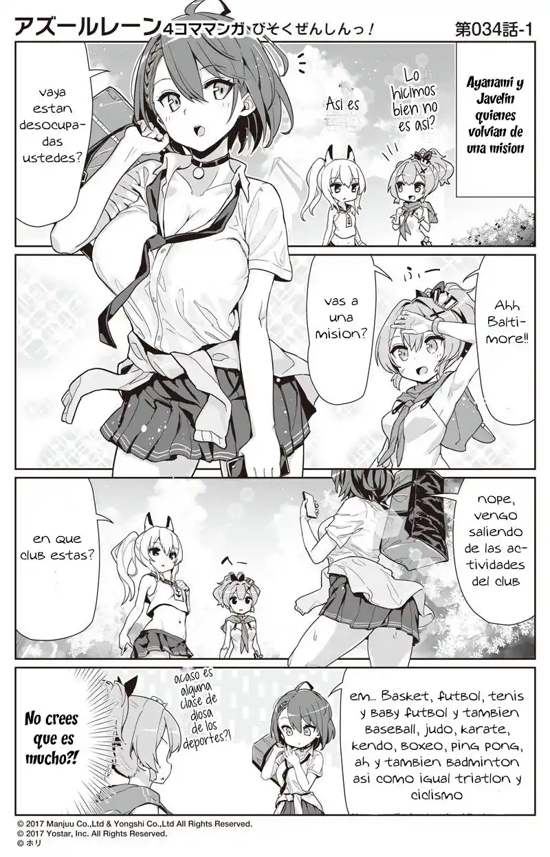 4koma "Slow Ahead" - Azur Lane - Capítulo 6 - Página 14 - LectorTMOo