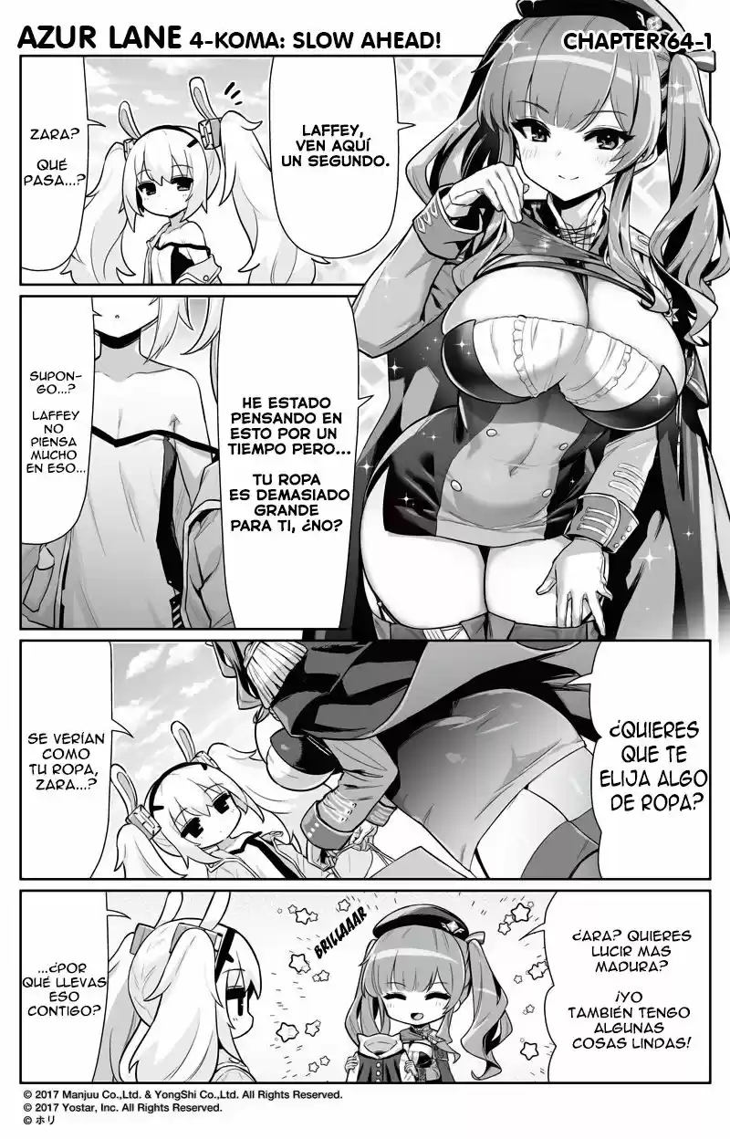 4koma "Slow Ahead" - Azur Lane - Capítulo 64 - Página 2 - LectorTMOo