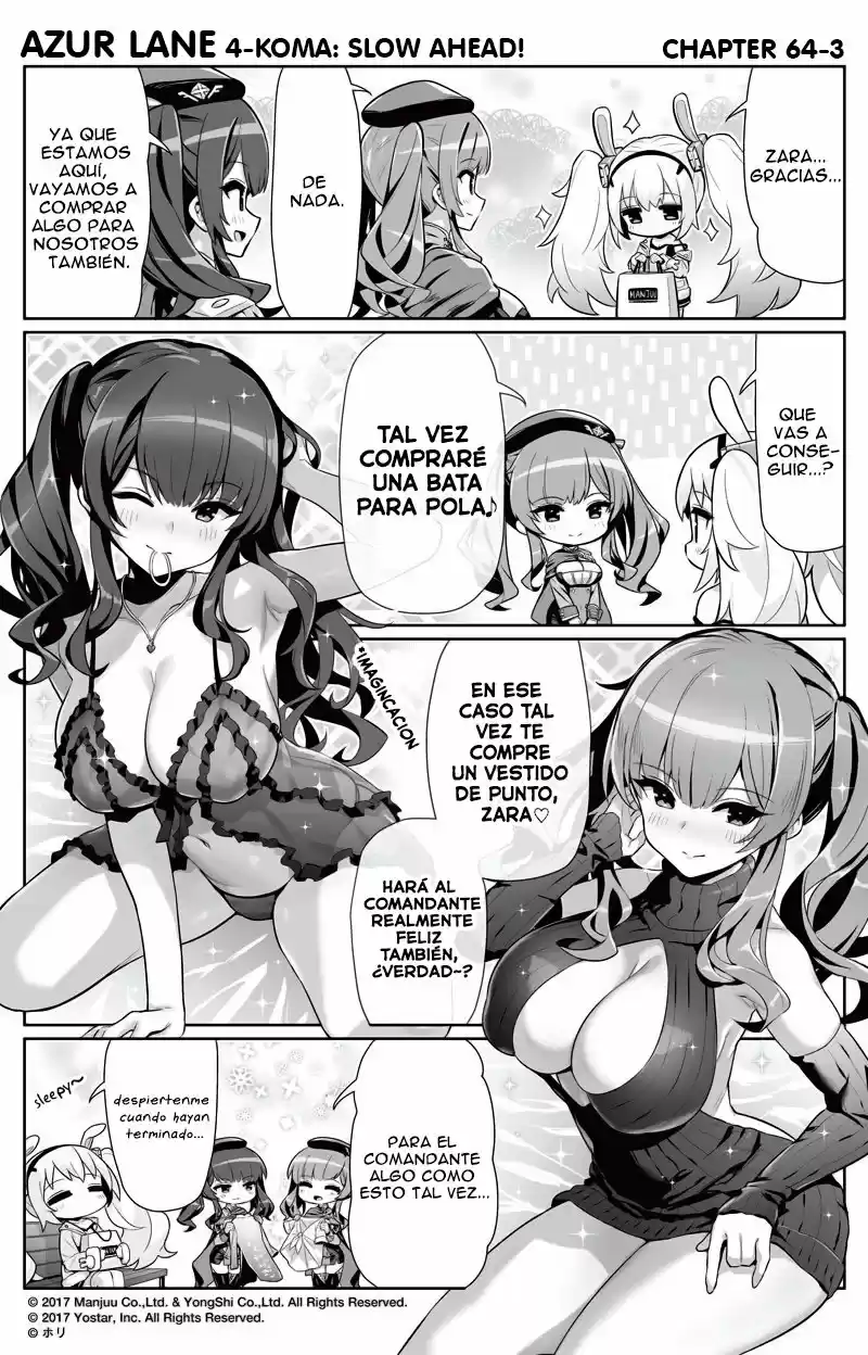 4koma "Slow Ahead" - Azur Lane - Capítulo 64 - Página 4 - LectorTMOo