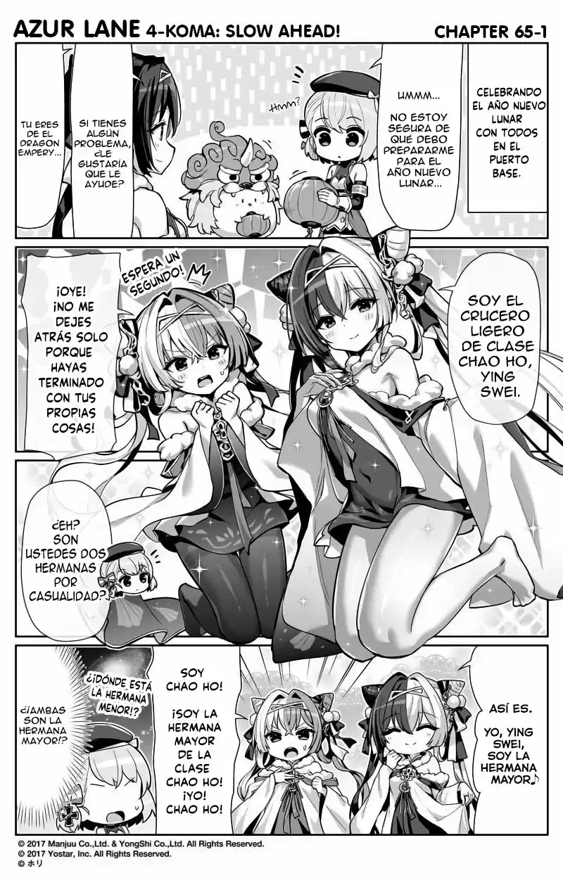 4koma "Slow Ahead" - Azur Lane - Capítulo 65 - Página 2 - LectorTMOo