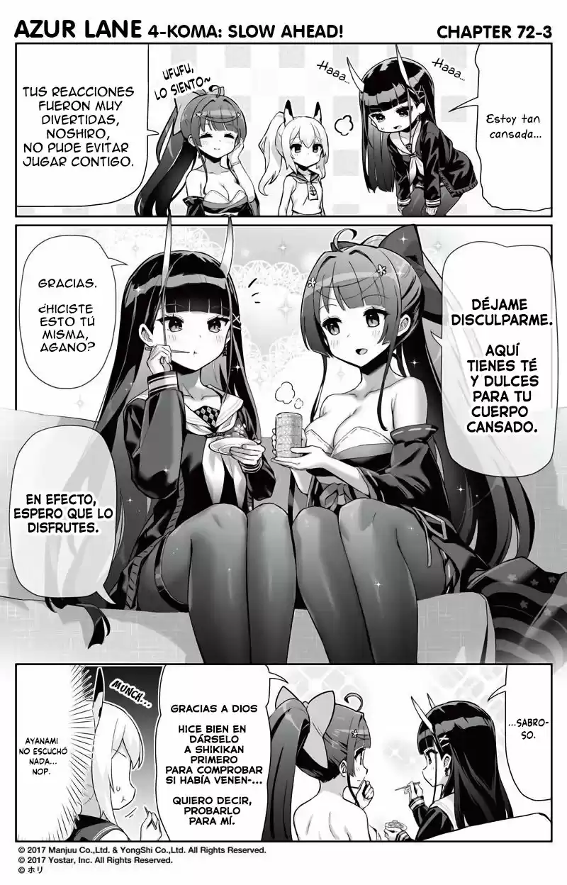 4koma "Slow Ahead" - Azur Lane - Capítulo 72 - Página 4 - LectorTMOo