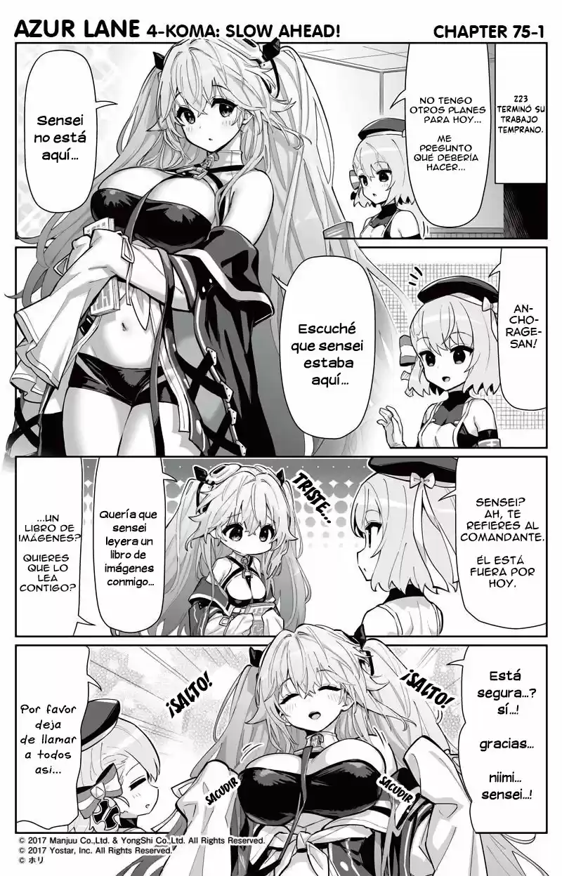4koma "Slow Ahead" - Azur Lane - Capítulo 75 - Página 2 - LectorTMOo