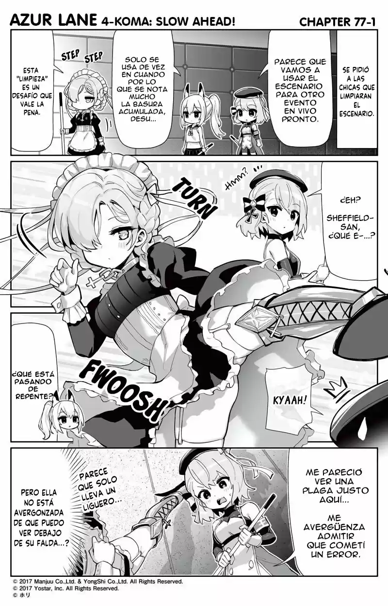 4koma "Slow Ahead" - Azur Lane - Capítulo 77 - Página 2 - LectorTMOo