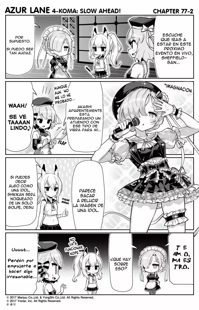 4koma "Slow Ahead" - Azur Lane - Capítulo 77 - Página 3 - LectorTMOo
