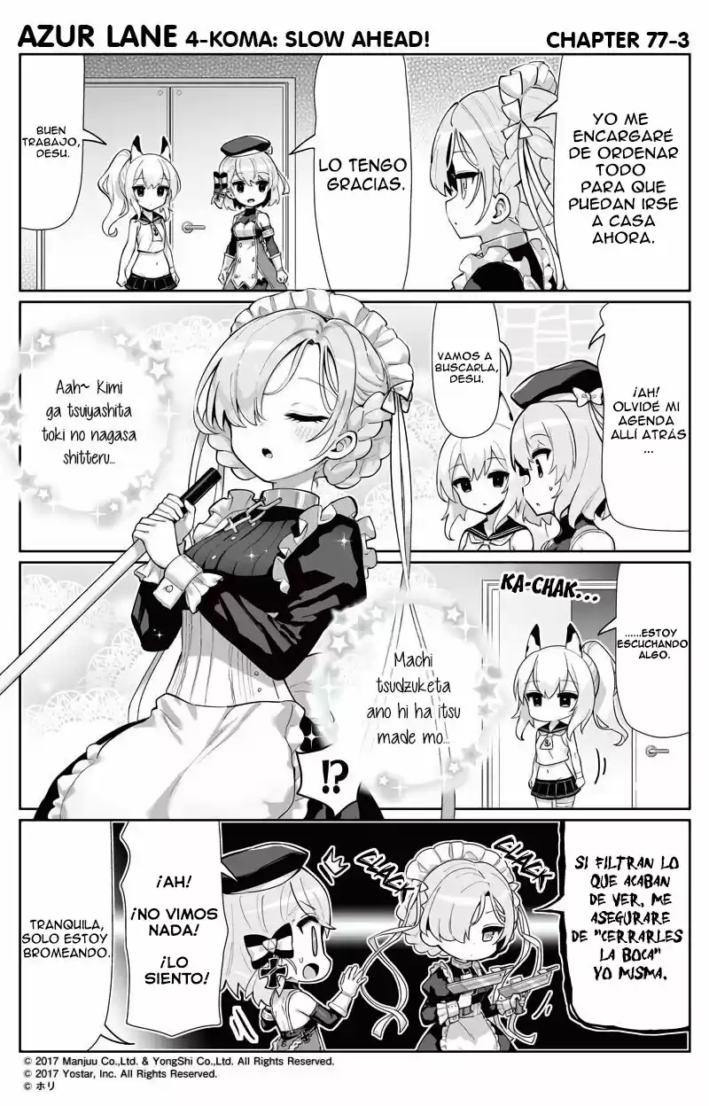 4koma "Slow Ahead" - Azur Lane - Capítulo 77 - Página 4 - LectorTMOo