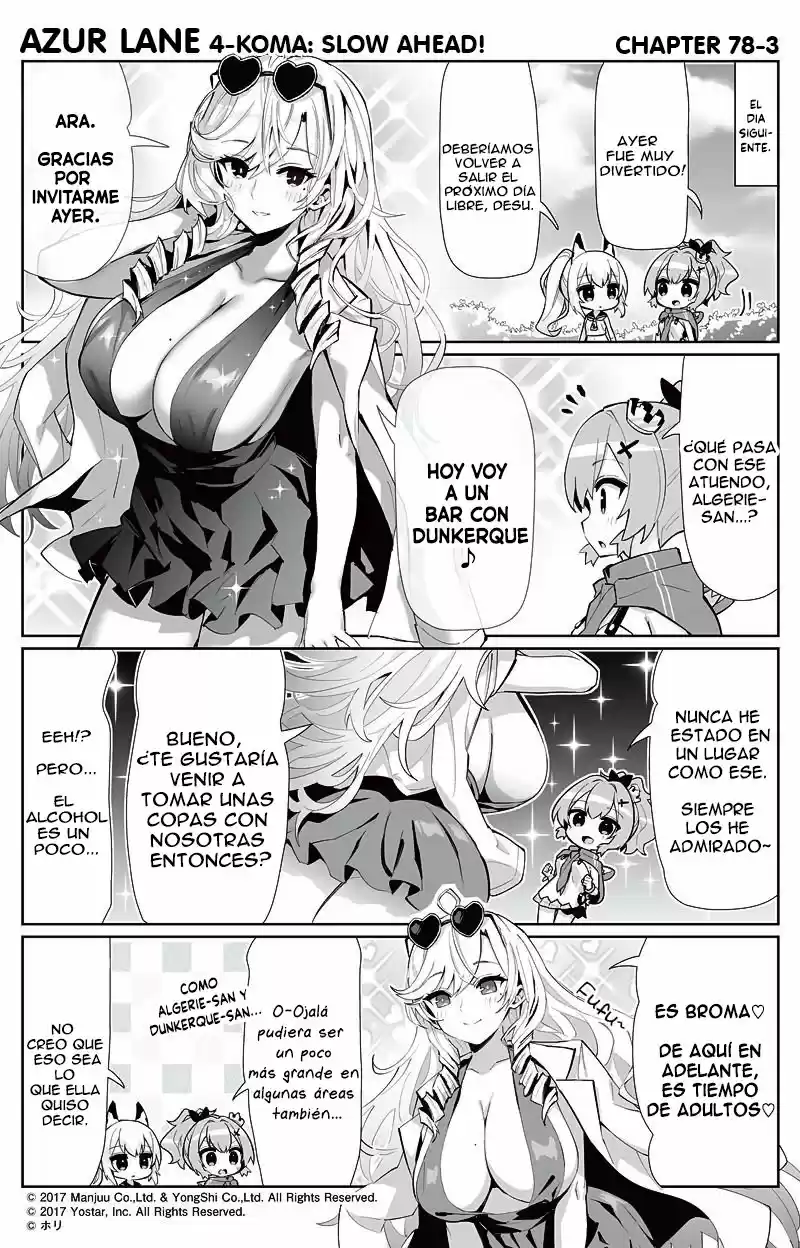 4koma "Slow Ahead" - Azur Lane - Capítulo 78 - Página 4 - LectorTMOo
