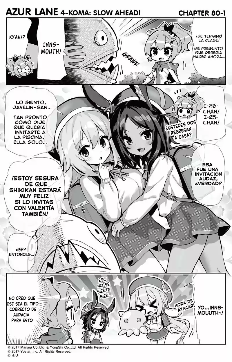 4koma "Slow Ahead" - Azur Lane - Capítulo 80 - Página 2 - LectorTMOo