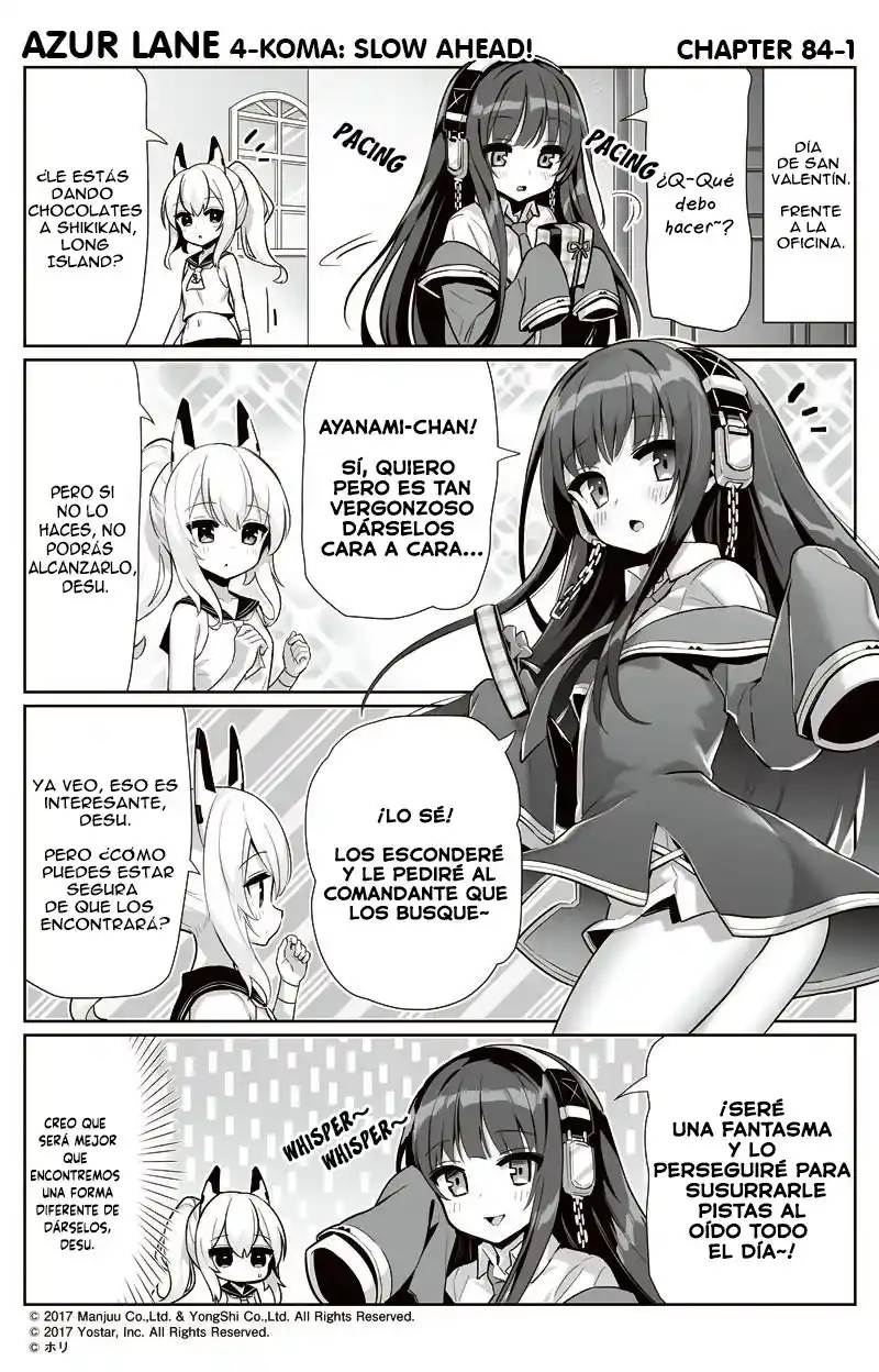 4koma "Slow Ahead" - Azur Lane - Capítulo 84 - Página 2 - LectorTMOo