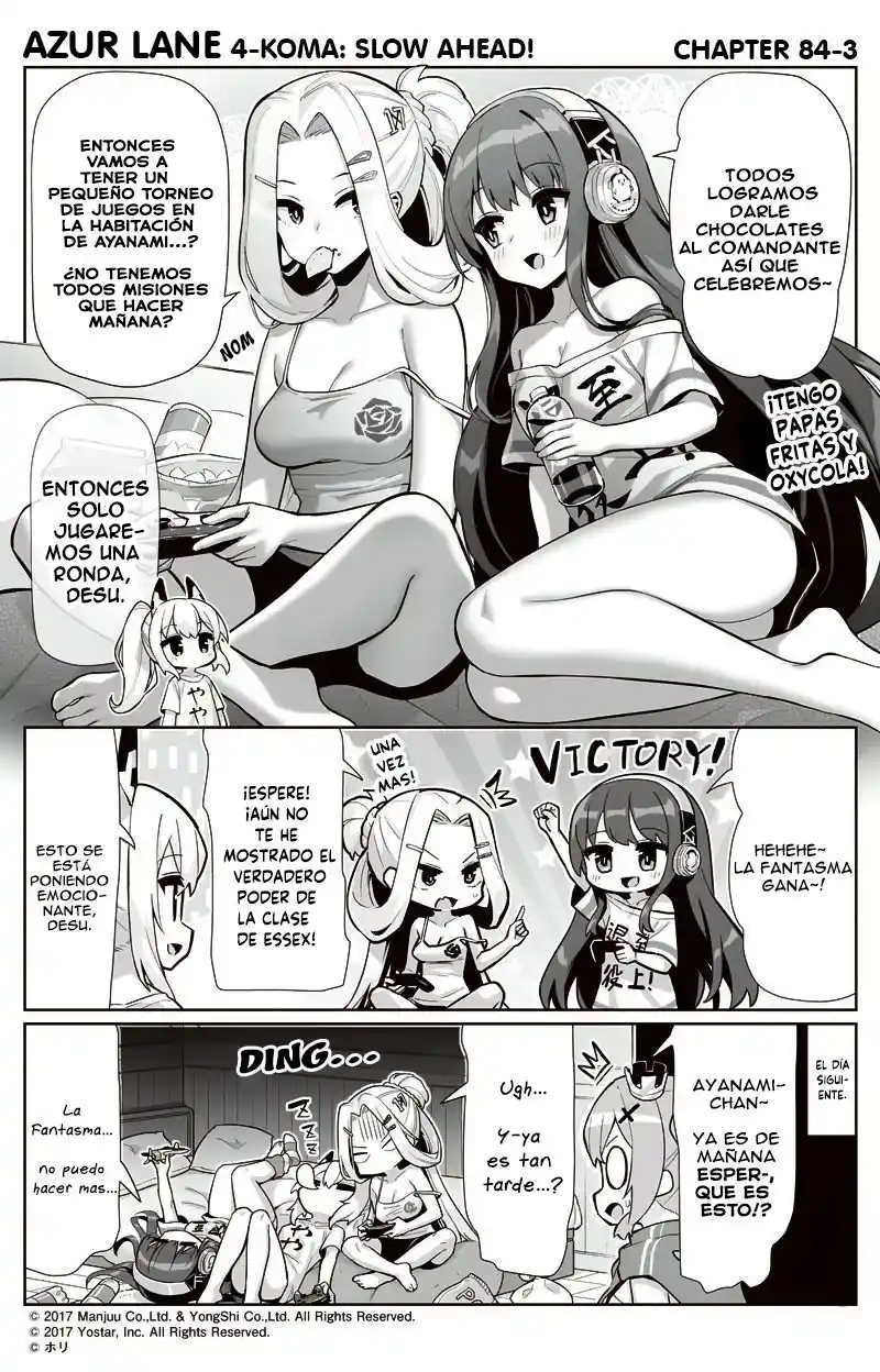 4koma "Slow Ahead" - Azur Lane - Capítulo 84 - Página 4 - LectorTMOo