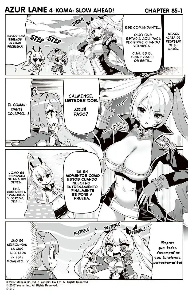4koma "Slow Ahead" - Azur Lane - Capítulo 85 - Página 2 - LectorTMOo