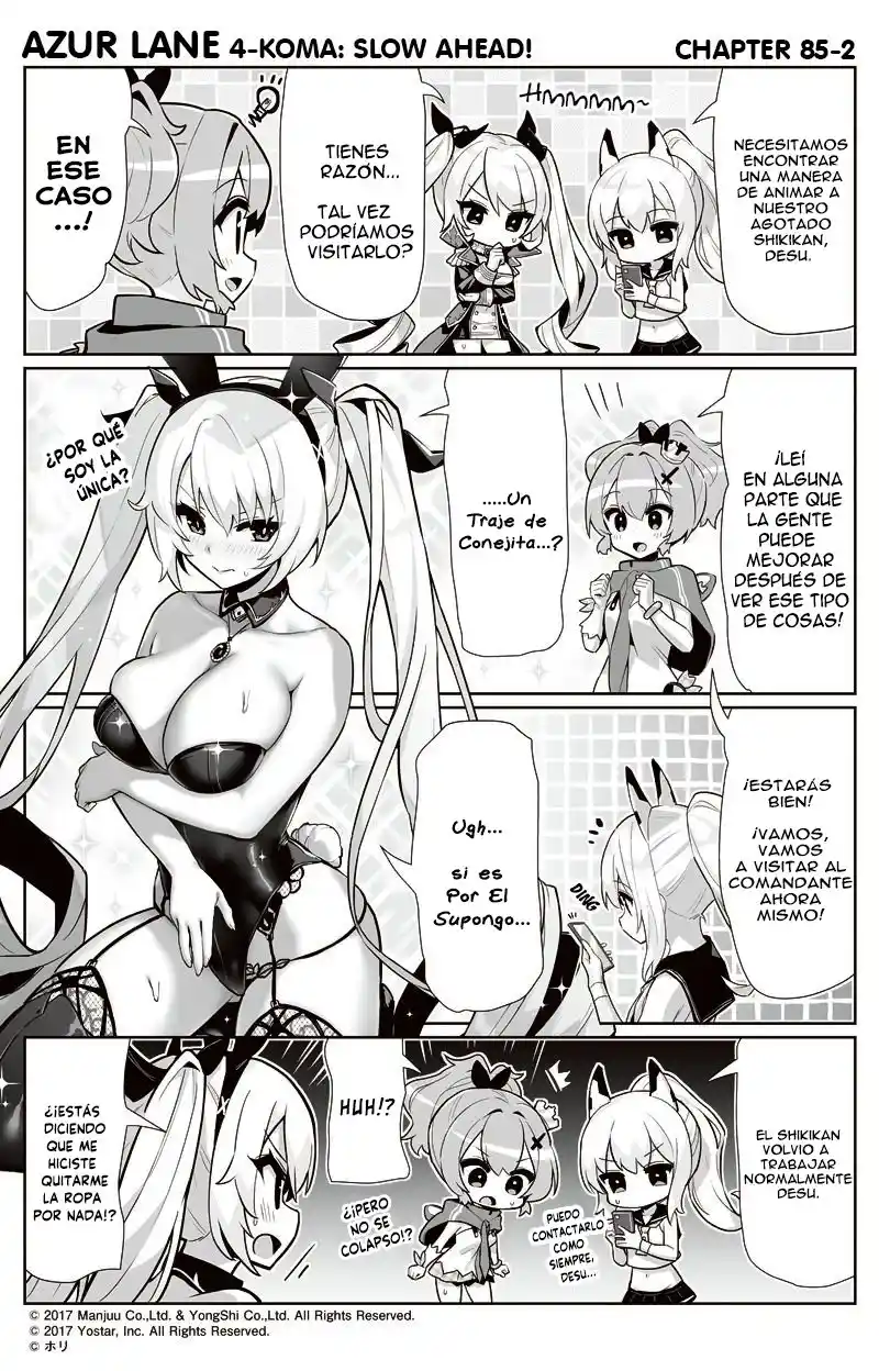 4koma "Slow Ahead" - Azur Lane - Capítulo 85 - Página 3 - LectorTMOo