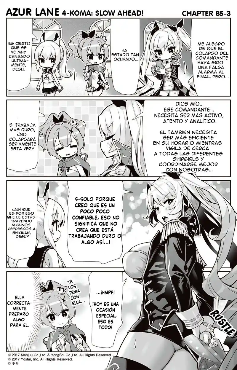 4koma "Slow Ahead" - Azur Lane - Capítulo 85 - Página 4 - LectorTMOo