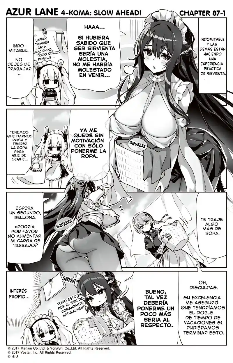 4koma "Slow Ahead" - Azur Lane - Capítulo 87 - Página 2 - LectorTMOo