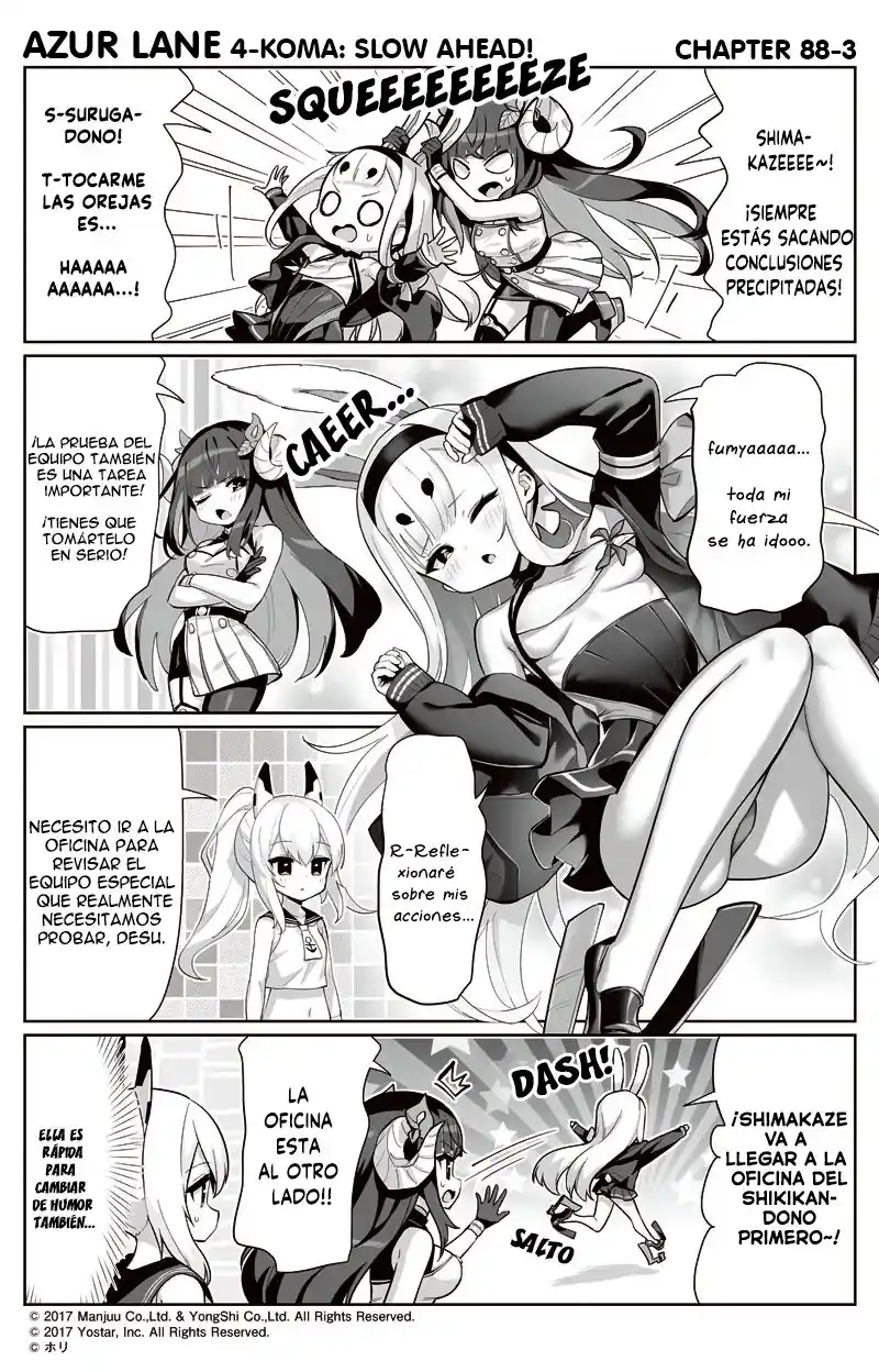 4koma "Slow Ahead" - Azur Lane - Capítulo 88 - Página 4 - LectorTMOo
