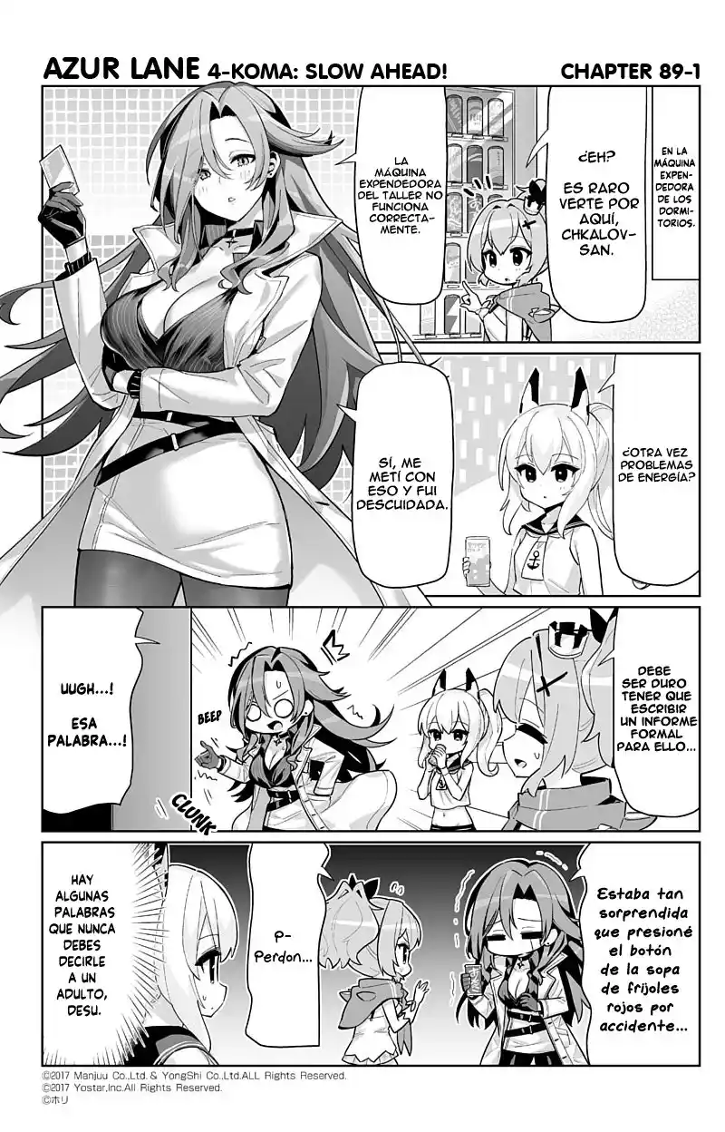 4koma "Slow Ahead" - Azur Lane - Capítulo 89 - Página 2 - LectorTMOo