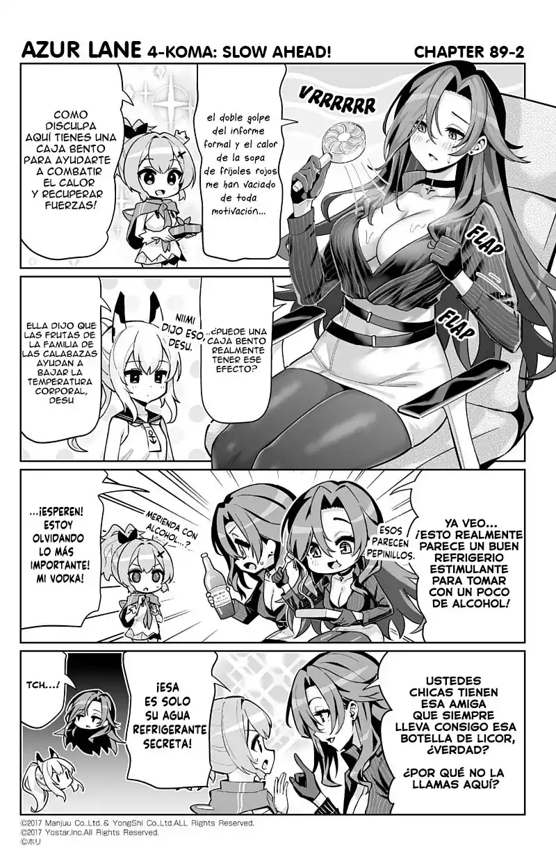 4koma "Slow Ahead" - Azur Lane - Capítulo 89 - Página 3 - LectorTMOo
