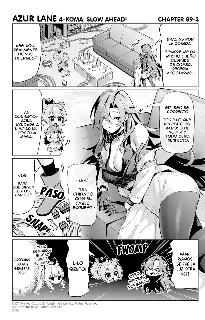4koma "Slow Ahead" - Azur Lane - Capítulo 89 - Página 4 - LectorTMOo