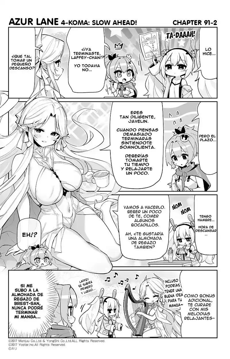 4koma "Slow Ahead" - Azur Lane - Capítulo 91 - Página 3 - LectorTMOo