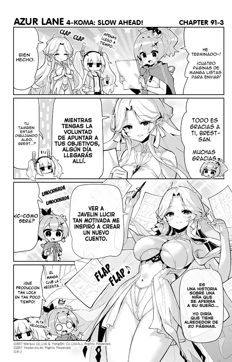 4koma "Slow Ahead" - Azur Lane - Capítulo 91 - Página 4 - LectorTMOo
