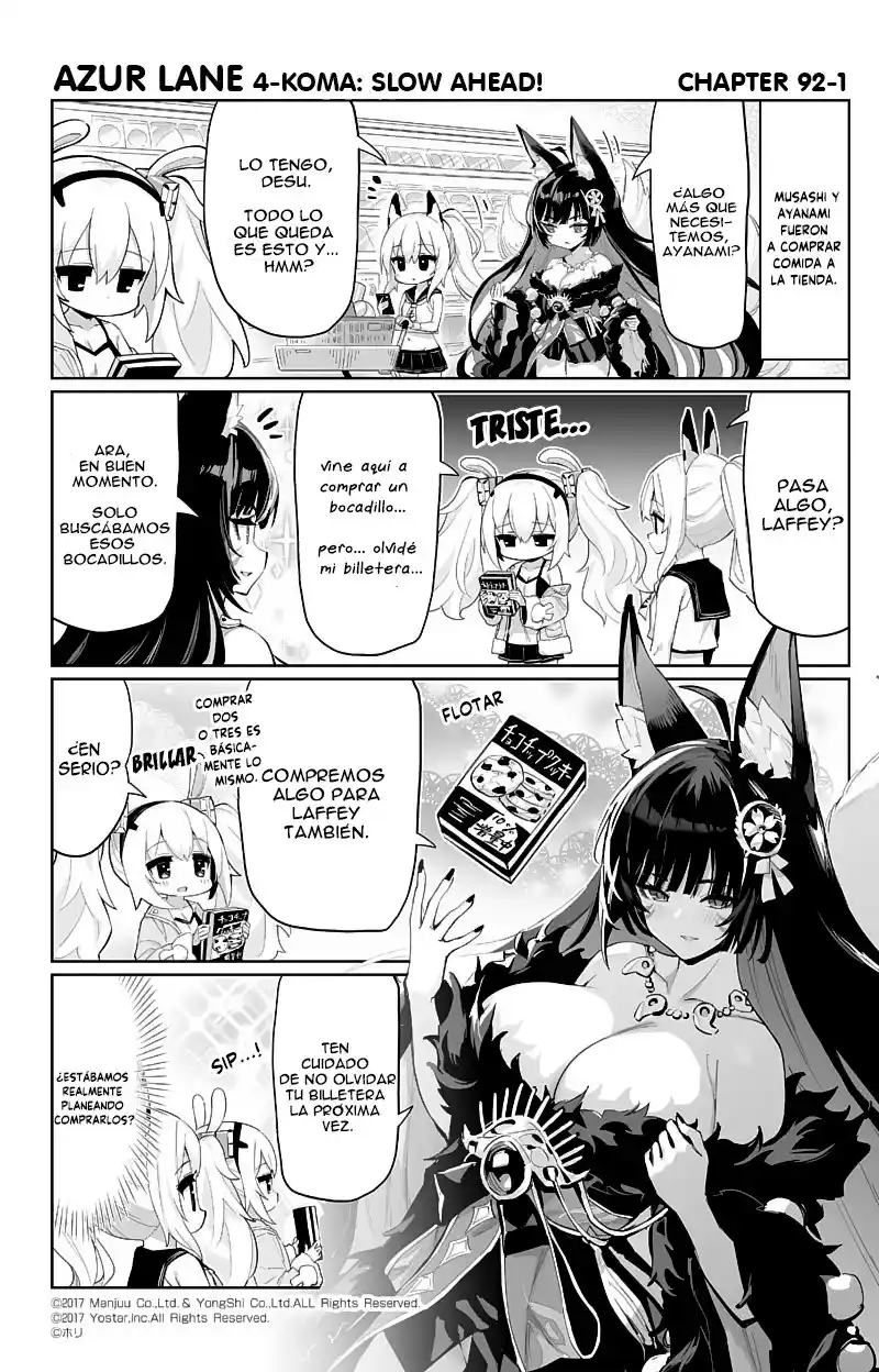 4koma "Slow Ahead" - Azur Lane - Capítulo 92 - Página 2 - LectorTMOo