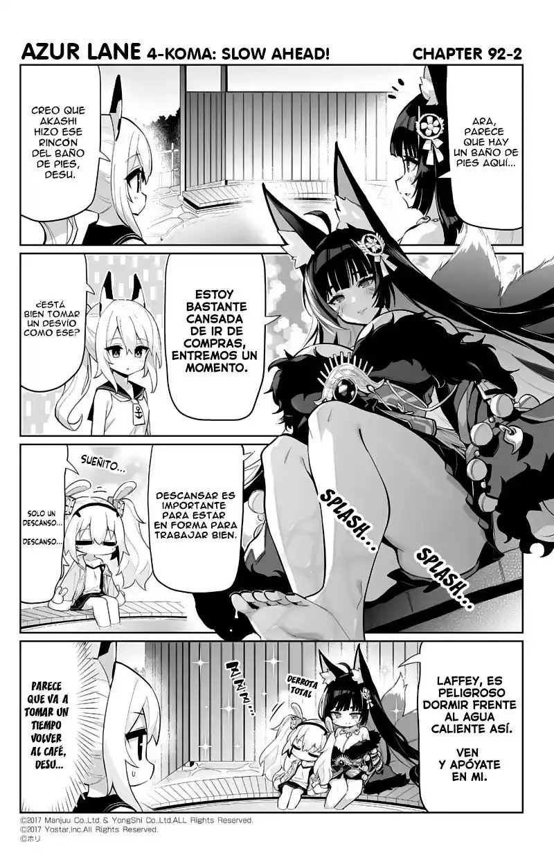 4koma "Slow Ahead" - Azur Lane - Capítulo 92 - Página 3 - LectorTMOo
