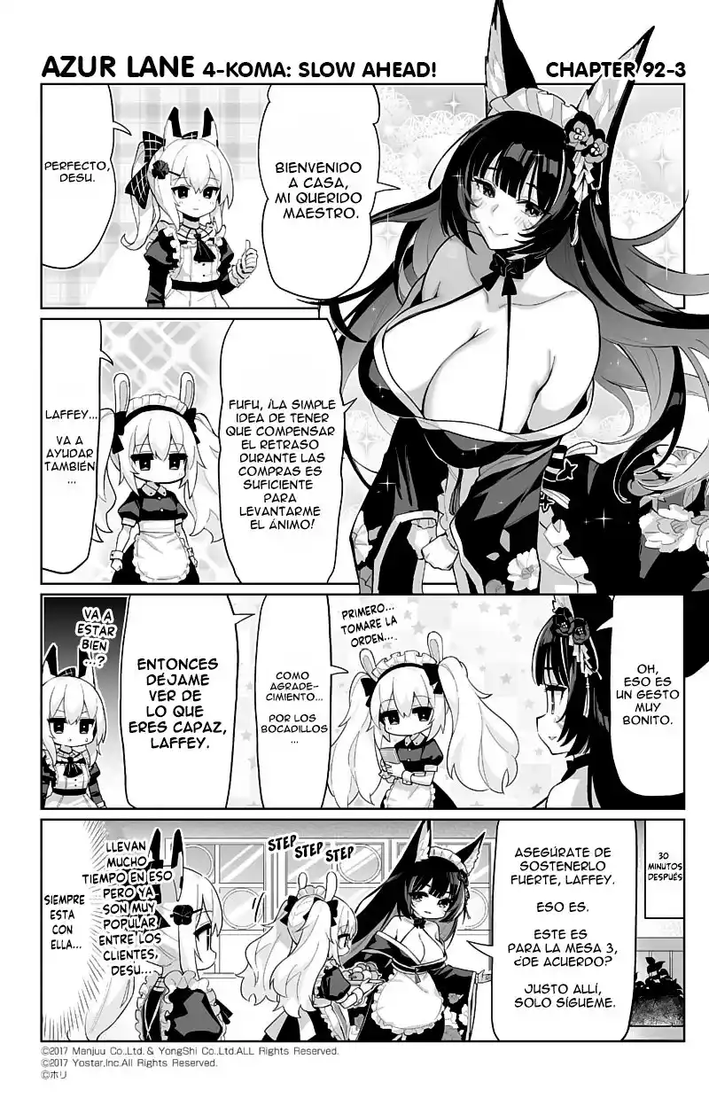 4koma "Slow Ahead" - Azur Lane - Capítulo 92 - Página 4 - LectorTMOo