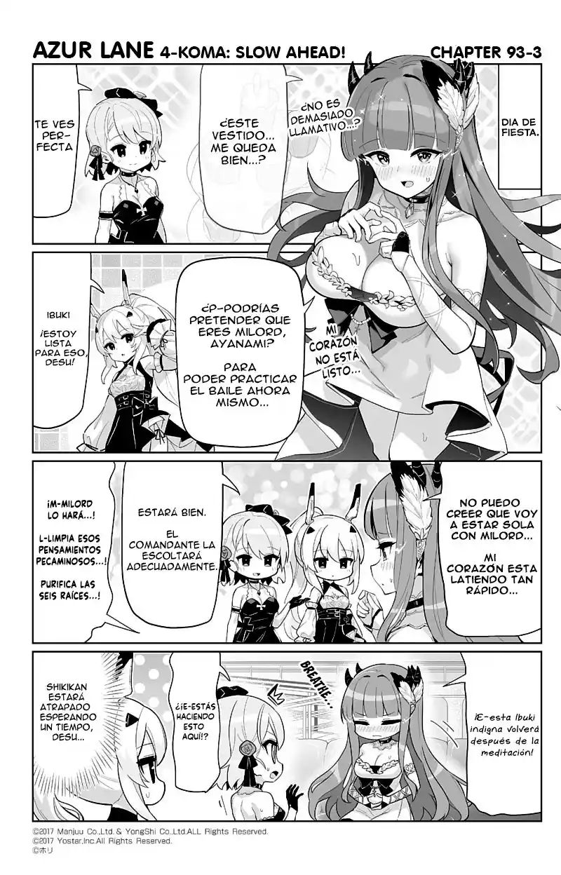 4koma "Slow Ahead" - Azur Lane - Capítulo 93 - Página 4 - LectorTMOo