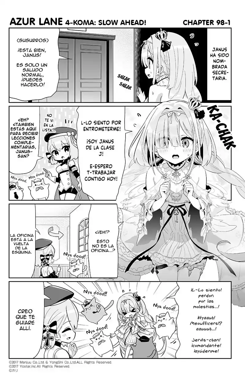 4koma "Slow Ahead" - Azur Lane - Capítulo 98 - Página 2 - LectorTMOo
