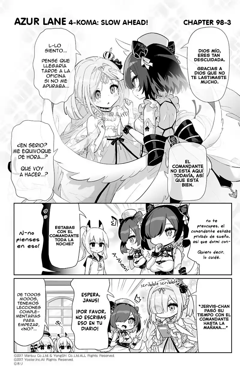 4koma "Slow Ahead" - Azur Lane - Capítulo 98 - Página 4 - LectorTMOo