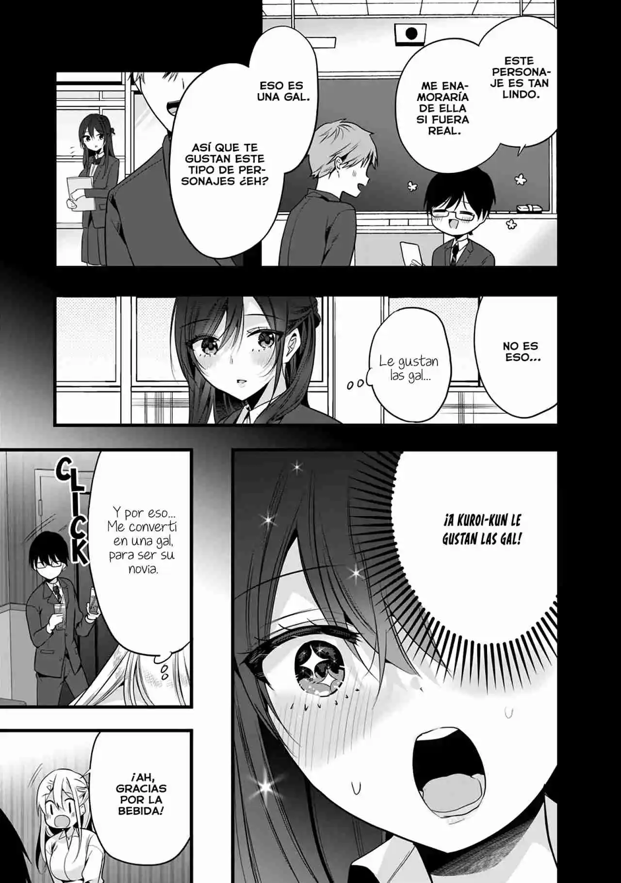 5 Seconds Before Falling In Love With A Gyaru - Anthology Comics - Capítulo 2 - Página 16 - LectorTMOo