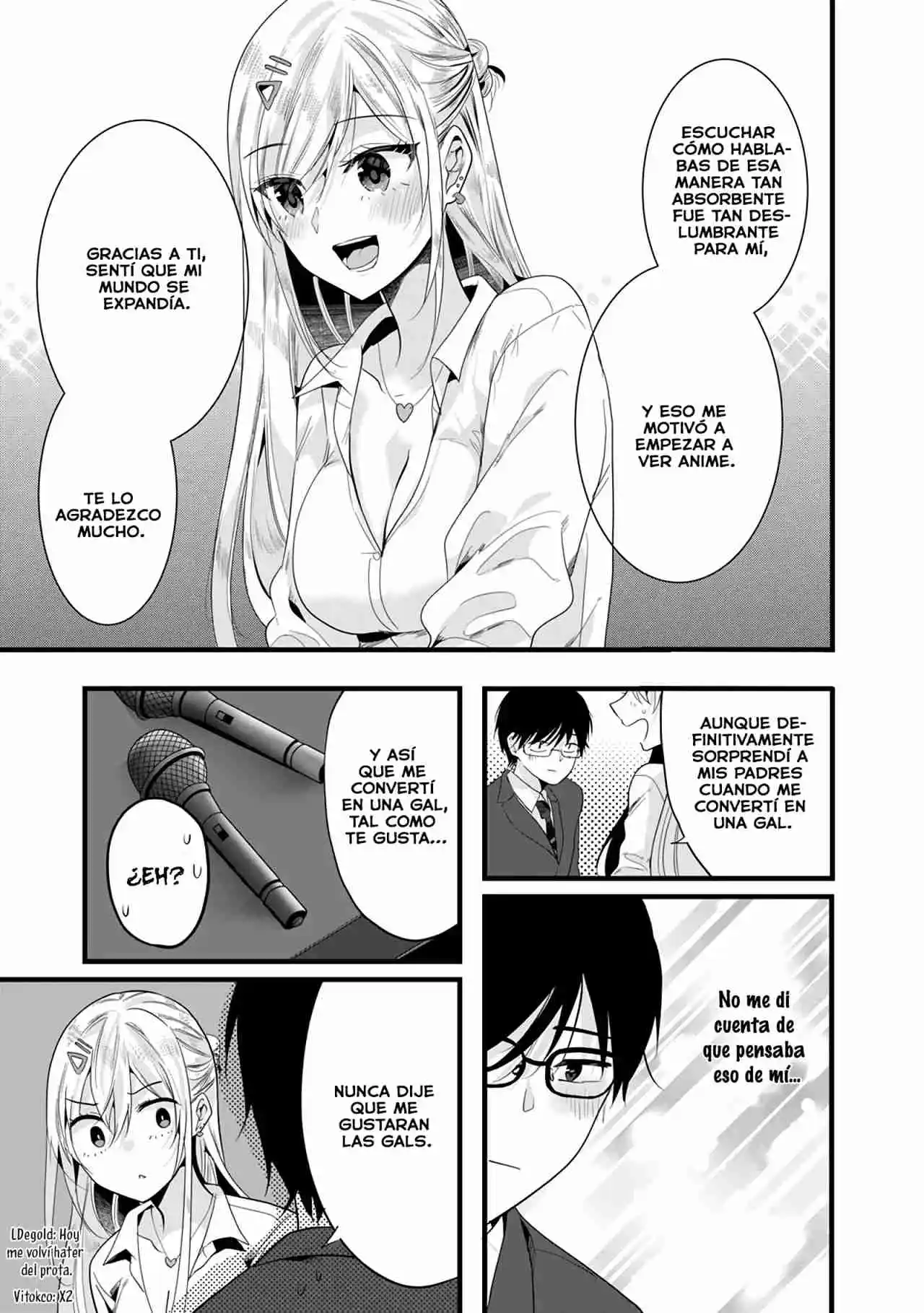 5 Seconds Before Falling In Love With A Gyaru - Anthology Comics - Capítulo 2 - Página 24 - LectorTMOo