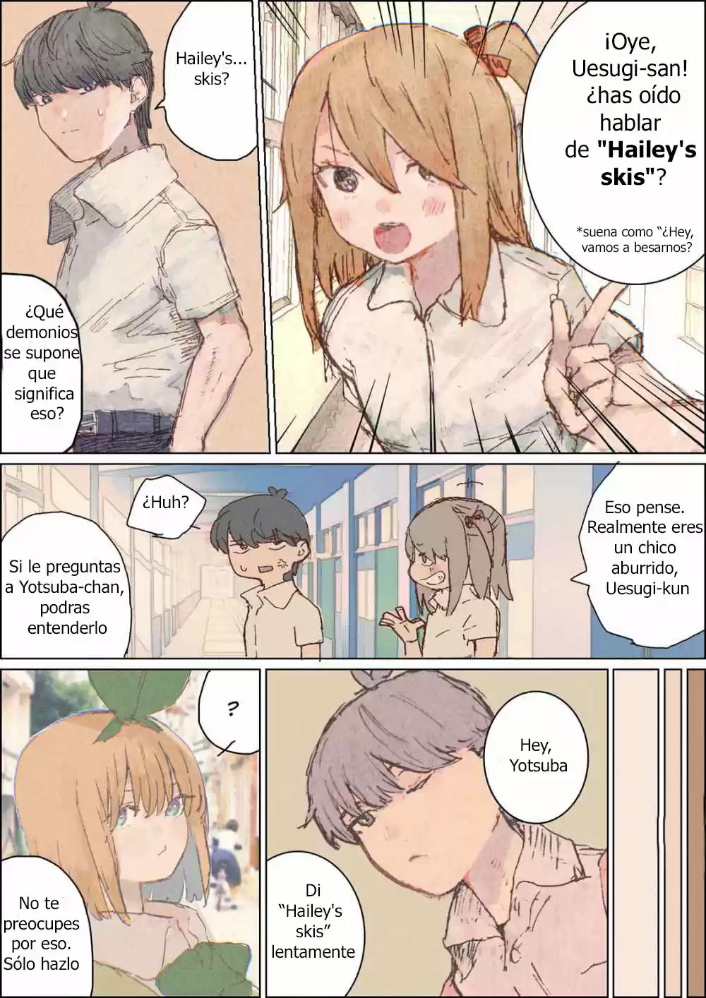 5Toubun No Hanayome - Yotsuba Doujins - Capítulo 15.50 - Página 1 - LectorTMOo