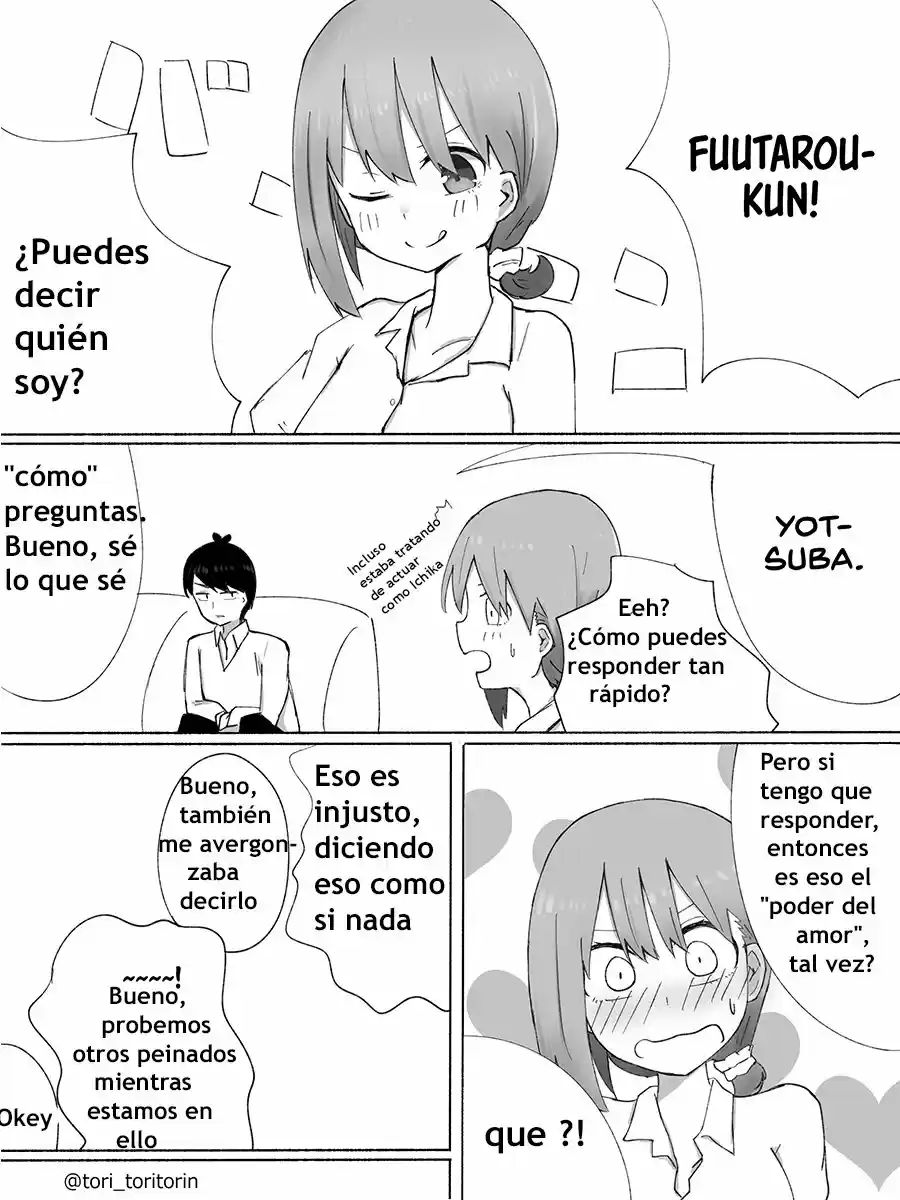 5Toubun No Hanayome - Yotsuba Doujins - Capítulo 8.20 - Página 1 - LectorTMOo