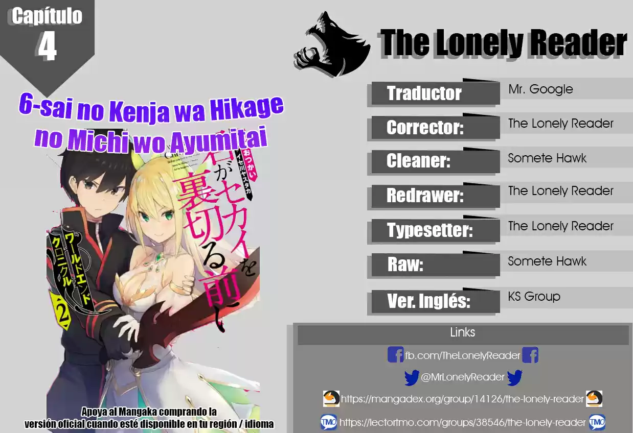 6-sai No Kenja Wa Hikage No Michi Wo Ayumitai - Capítulo 4 - Página 1 - LectorTMOo