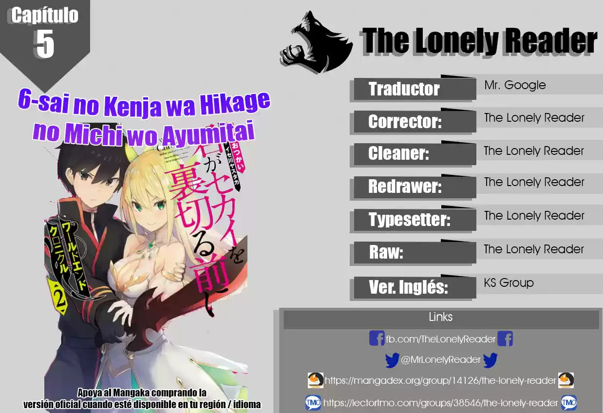 6-sai No Kenja Wa Hikage No Michi Wo Ayumitai - Capítulo 5 - Página 1 - LectorTMOo