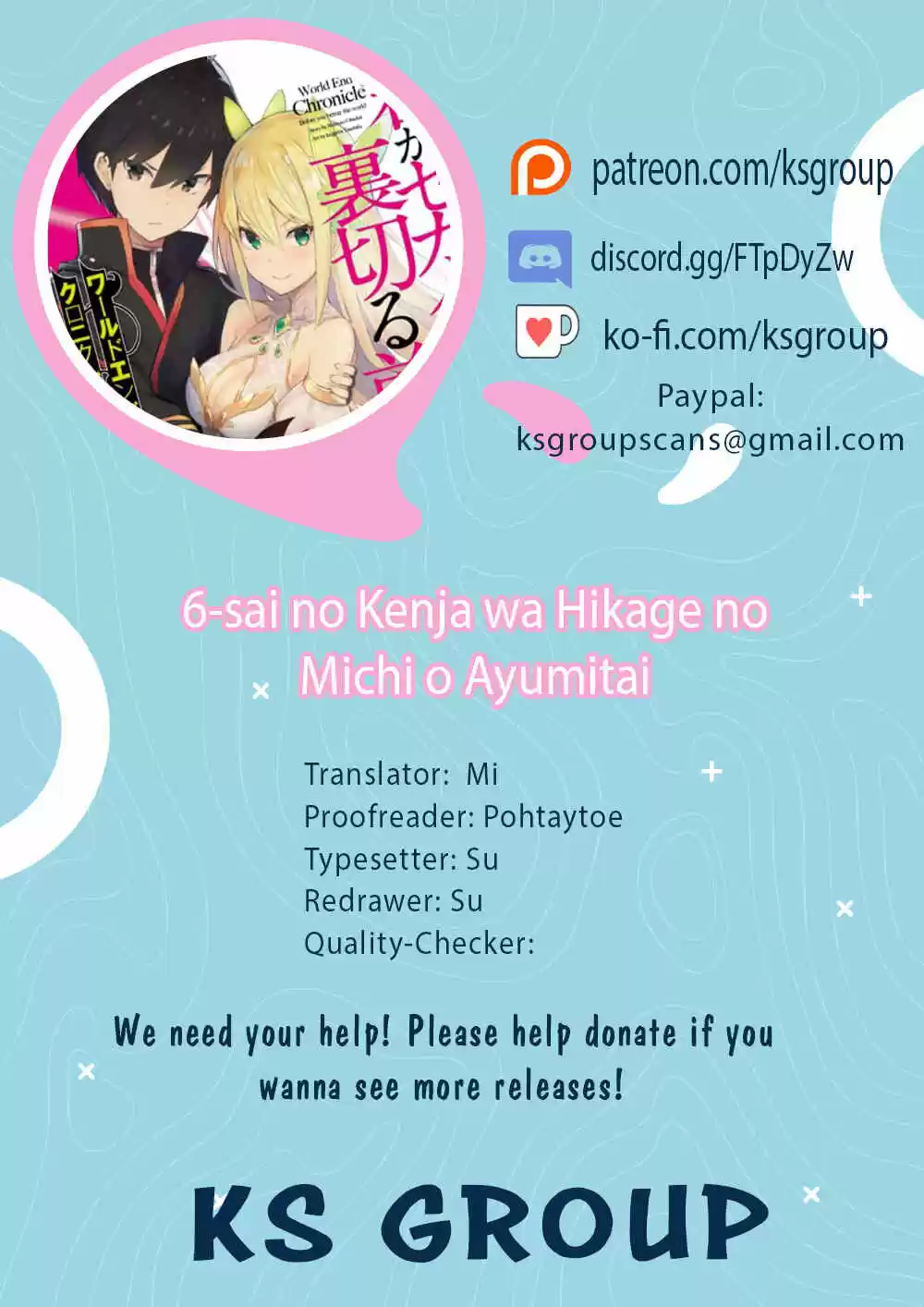 6-sai No Kenja Wa Hikage No Michi Wo Ayumitai - Capítulo 5 - Página 3 - LectorTMOo