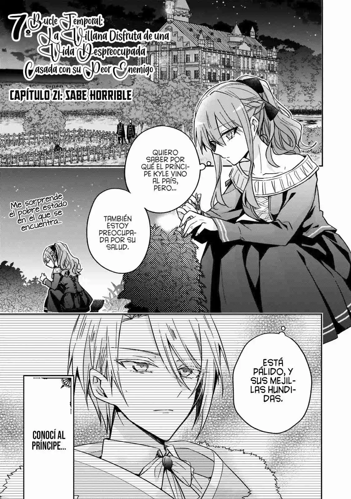 7º Bucle Temporal: La Villana Disfruta De Una Vida Despreocupada Casada Con Su Peor Enemigo. - Capítulo 21 - Página 4 - LectorTMOo