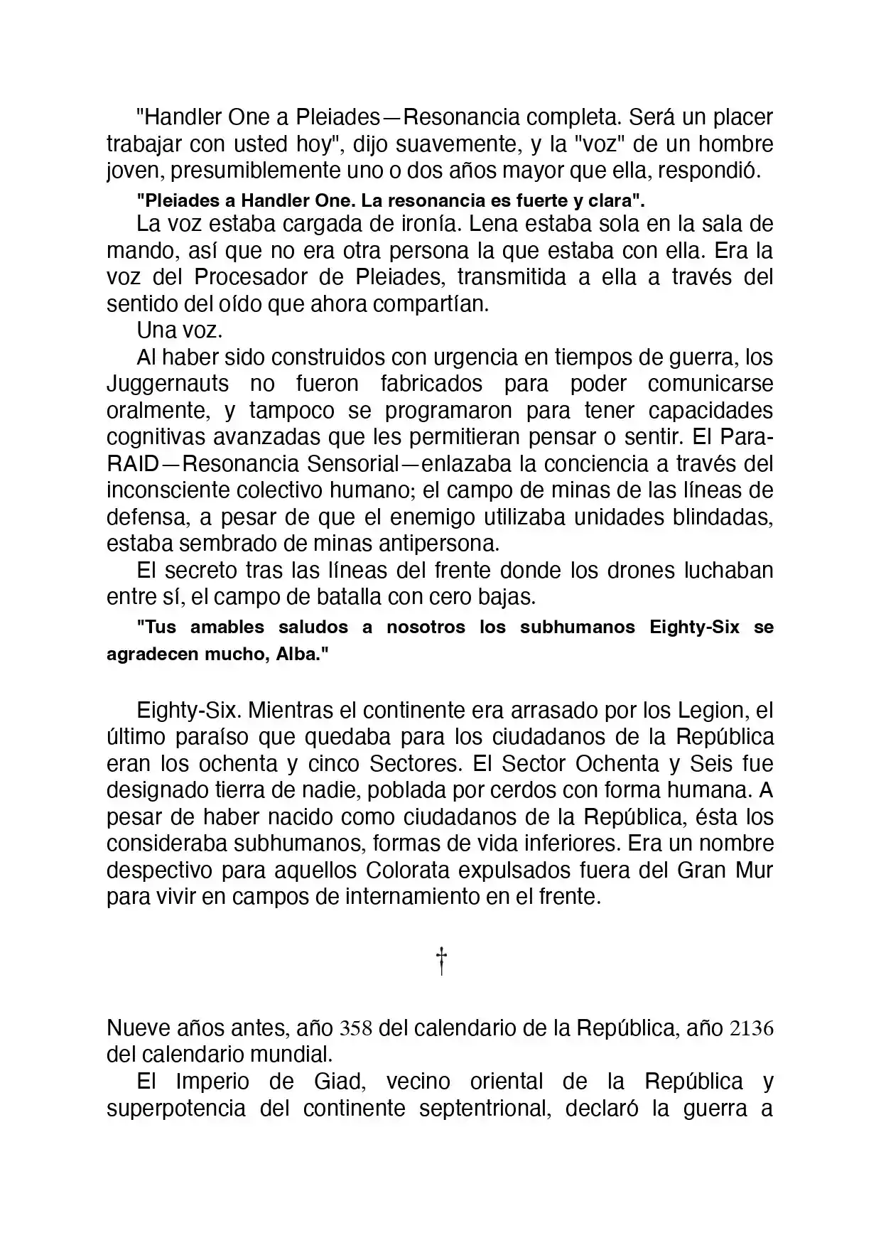 86--EIGHTY-SIX (Novela) - Capítulo 1 - Página 8 - LectorTMOo