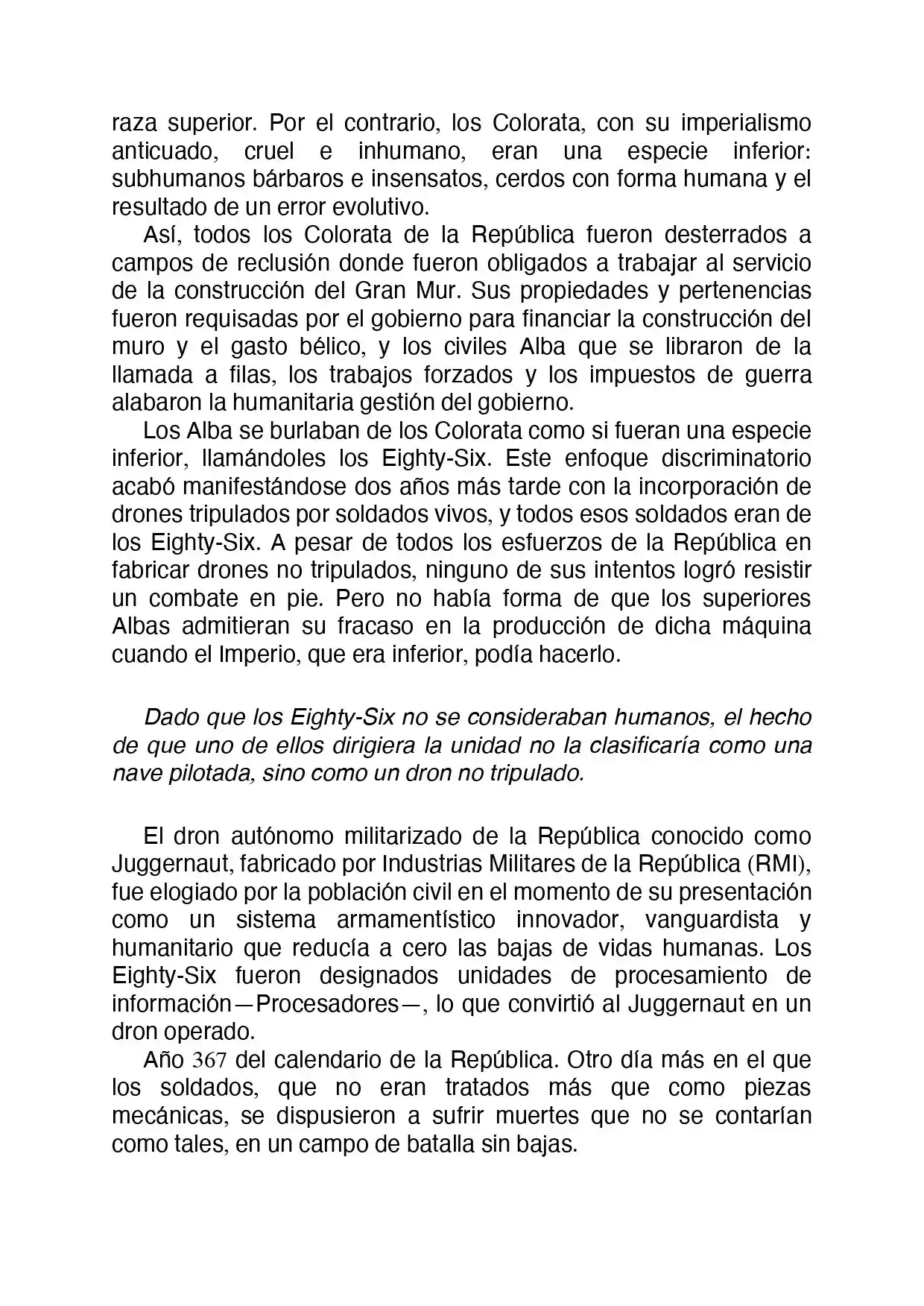 86--EIGHTY-SIX (Novela) - Capítulo 1 - Página 10 - LectorTMOo