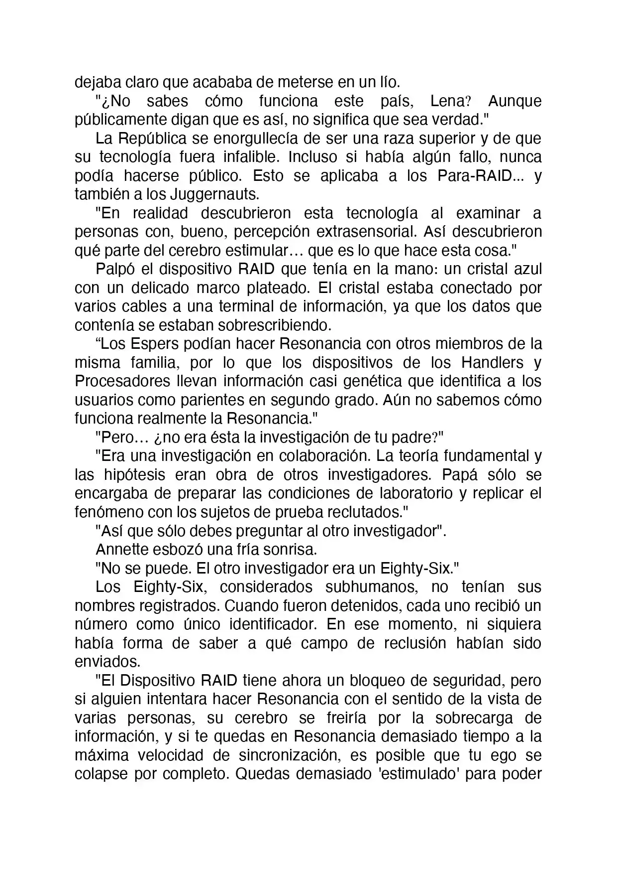 86--EIGHTY-SIX (Novela) - Capítulo 1 - Página 26 - LectorTMOo