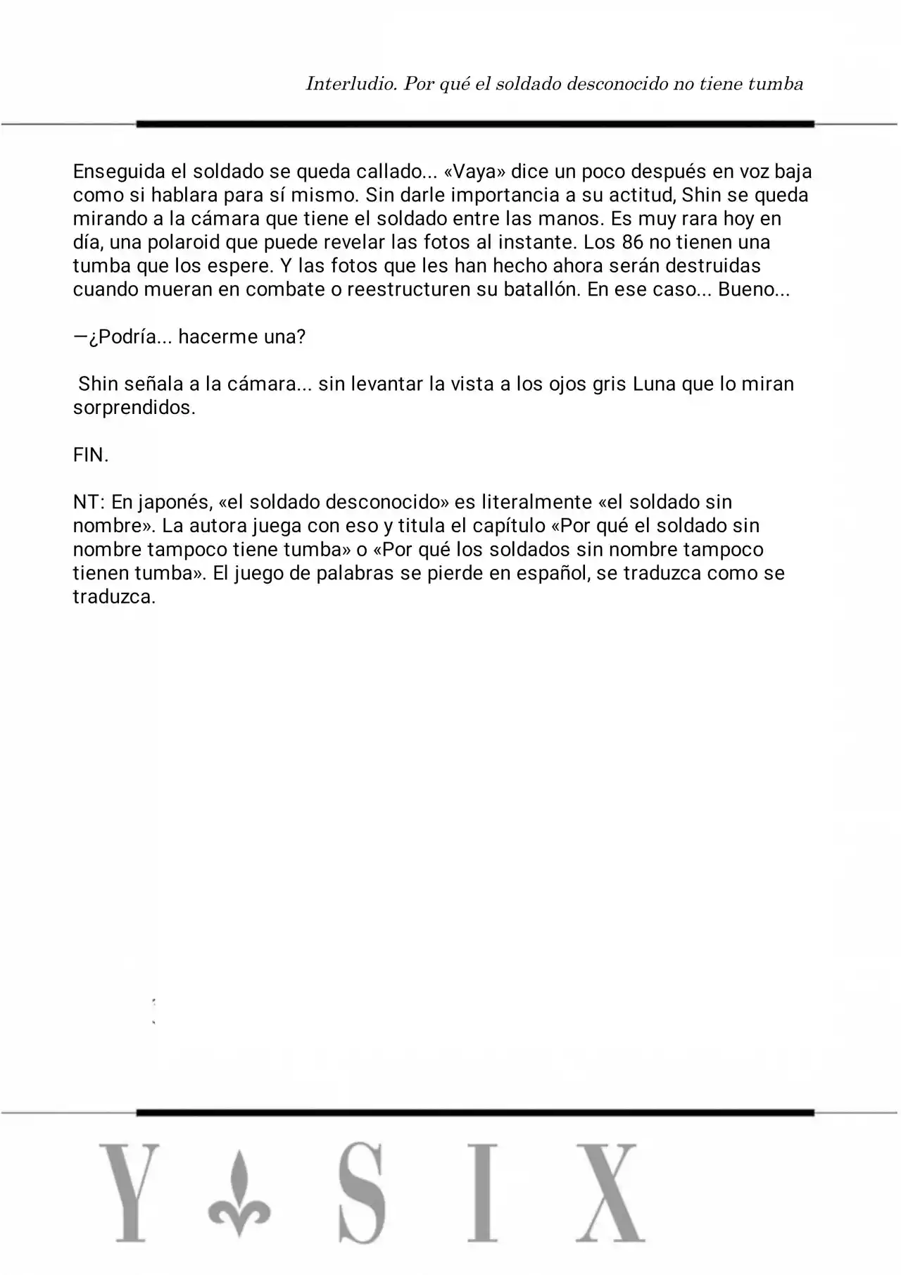 86 — Eighty Six — - Capítulo 6.50 - Página 10 - LectorTMOo