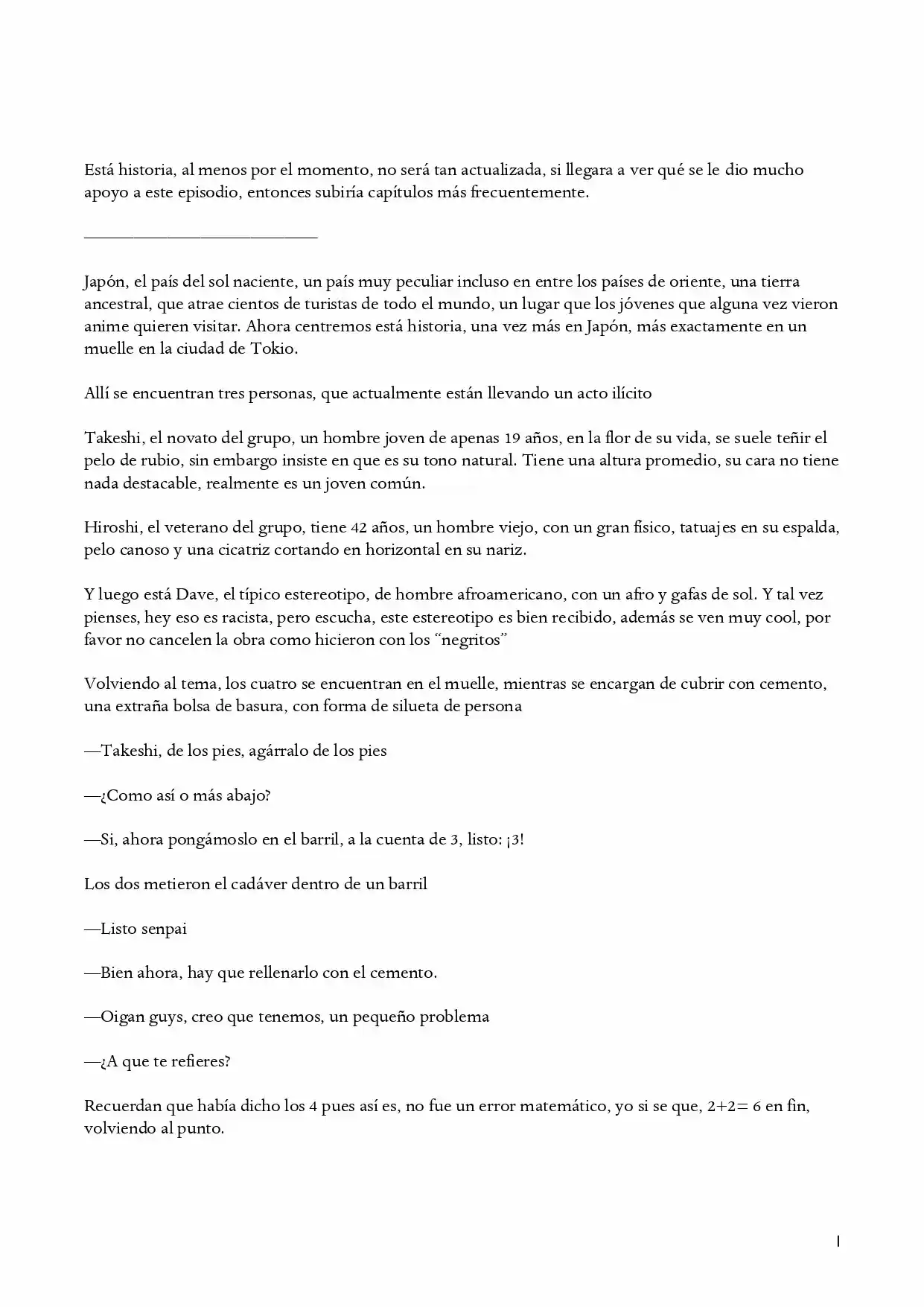 92 (Novela) - Capítulo 1 - Página 1 - LectorTMOo