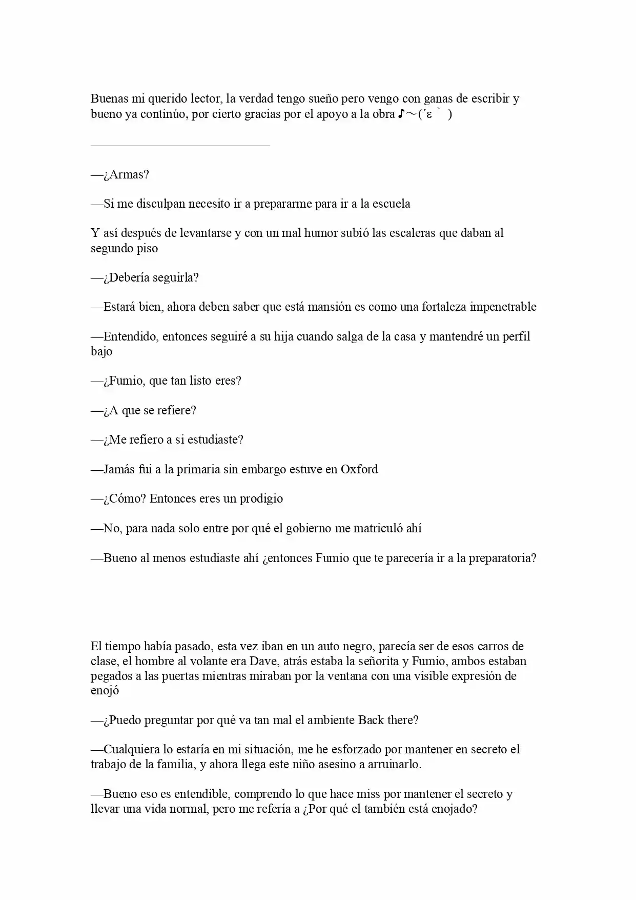 92 (Novela) - Capítulo 3 - Página 1 - LectorTMOo
