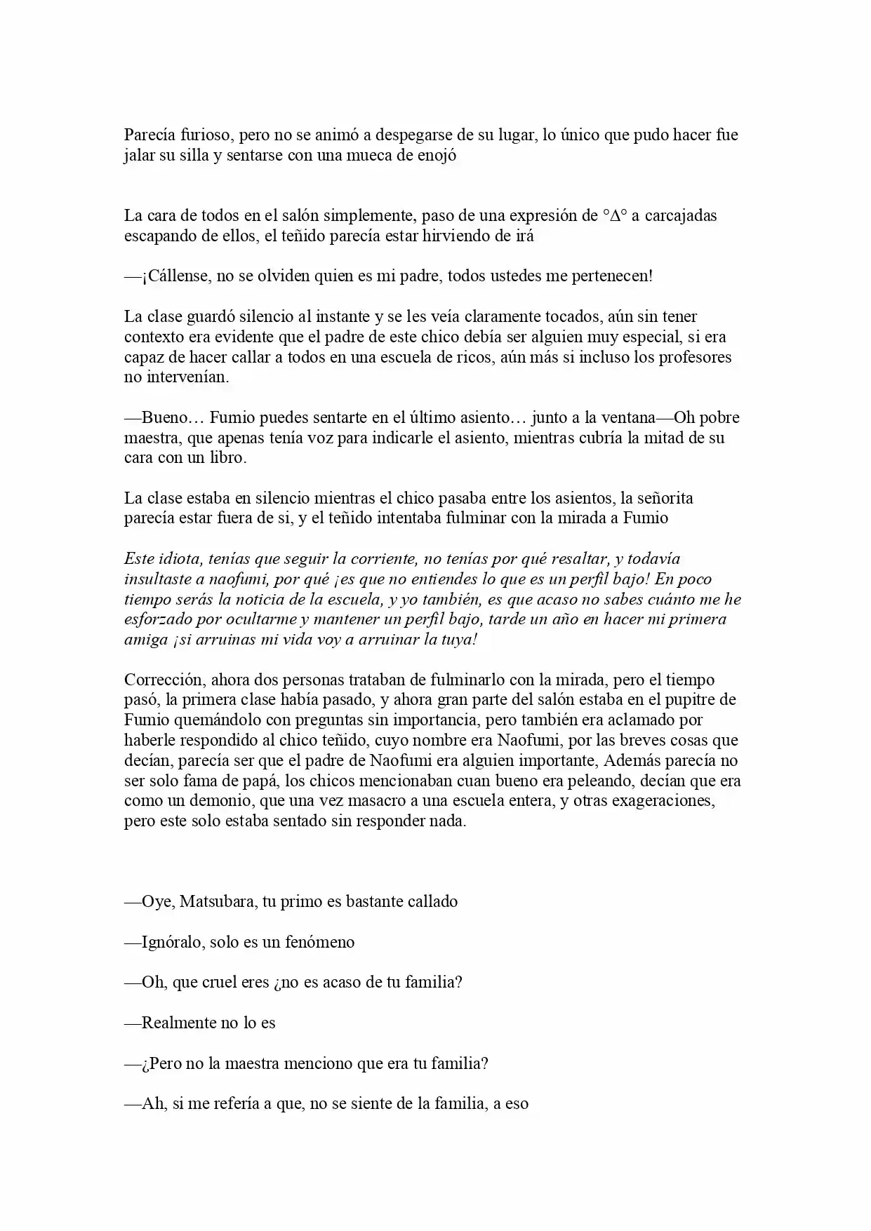 92 (Novela) - Capítulo 3 - Página 4 - LectorTMOo