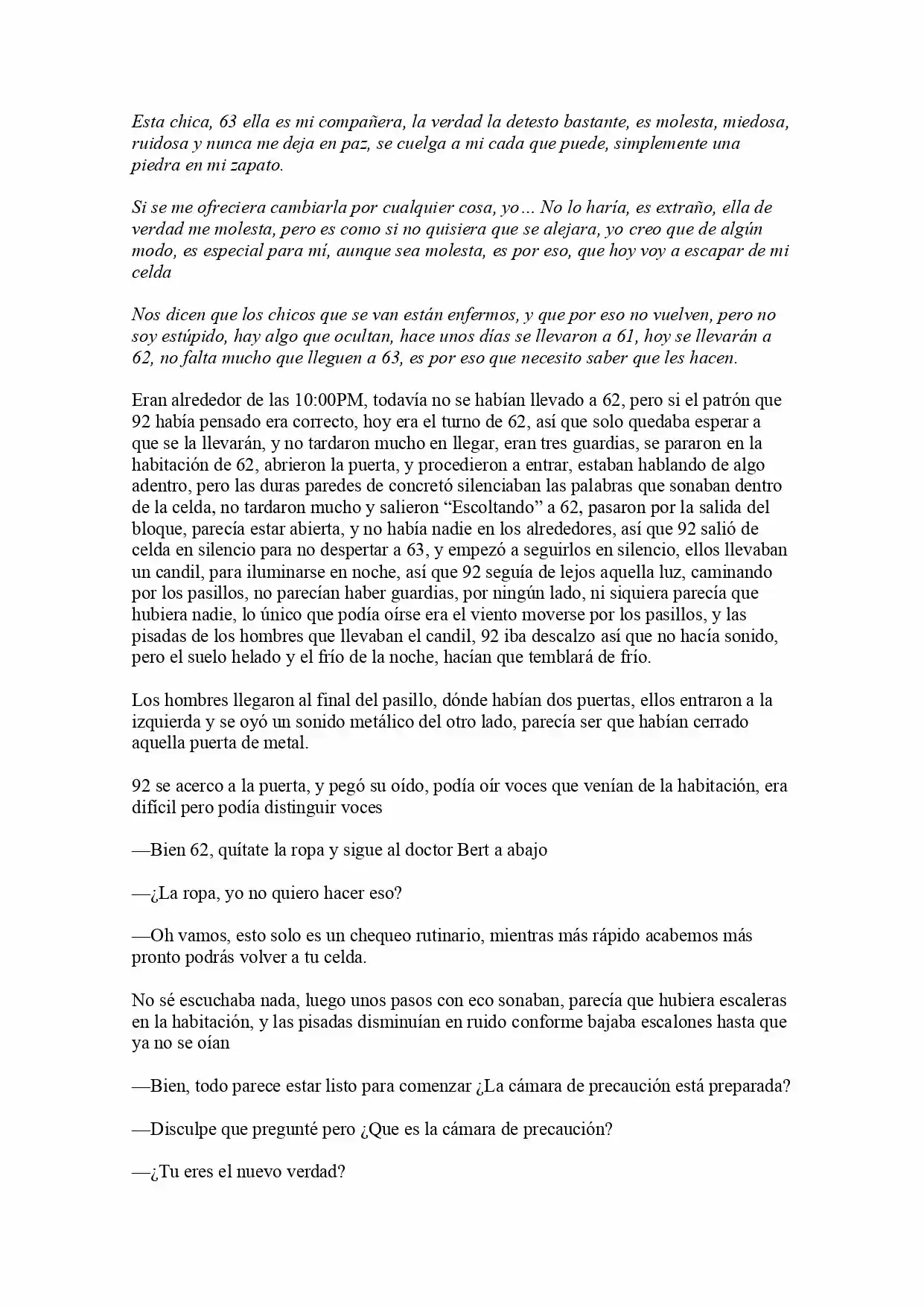92 (Novela) - Capítulo 3 - Página 9 - LectorTMOo