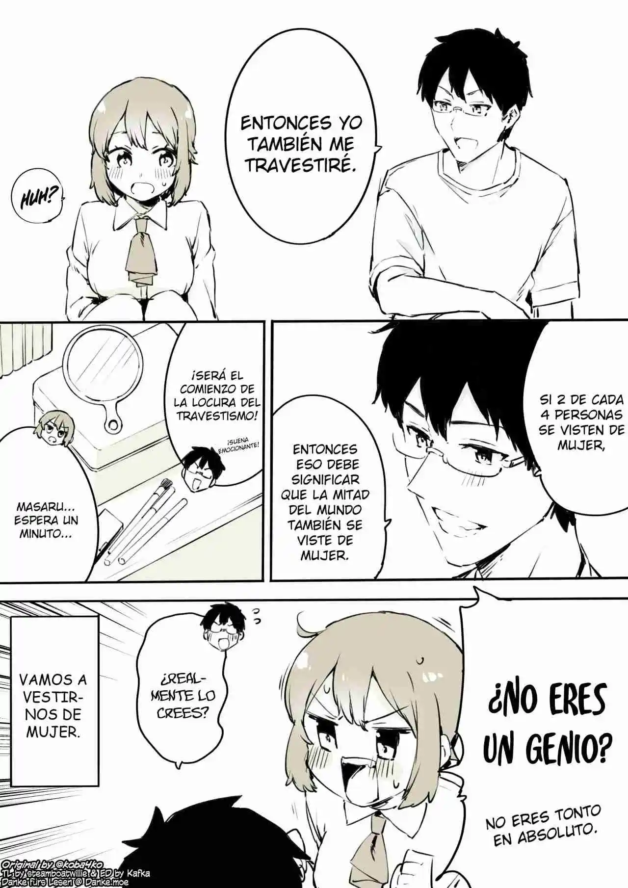A Boy That Can't Stop Crossdressing capítulo 23 página 5