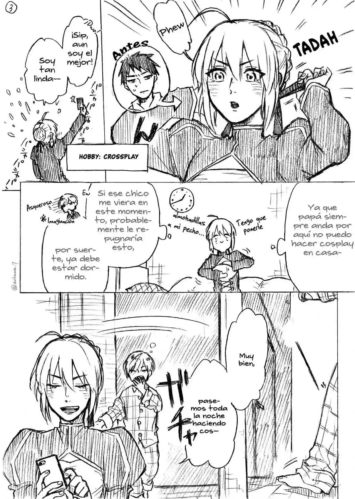 A Crossdressing Cosplayer Gets A Brother - Capítulo 1.1 - Página 5 - LectorTMOo