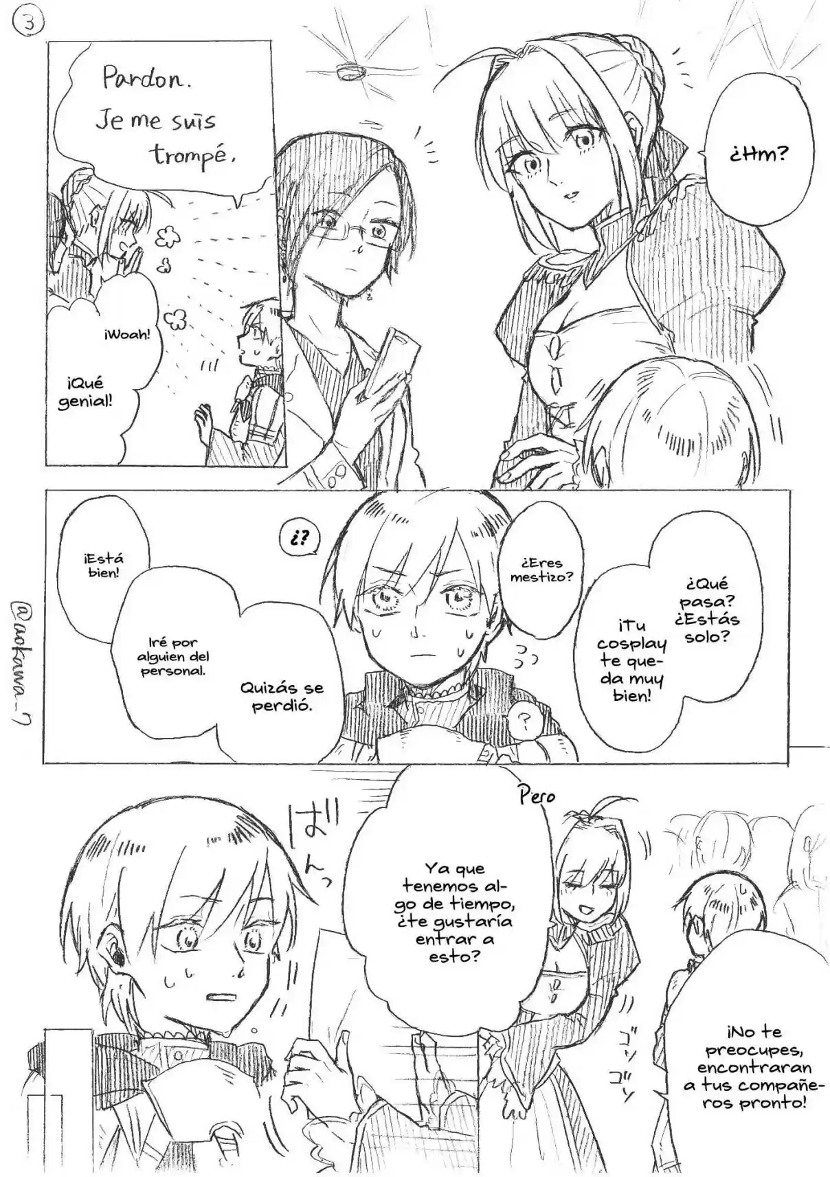 A Crossdressing Cosplayer Gets A Brother - Capítulo 4.2 - Página 5 - LectorTMOo